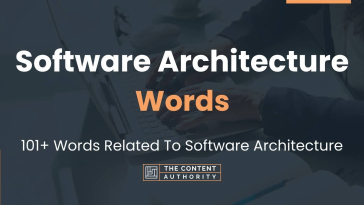 words related to software architecture