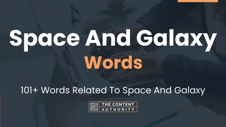 words related to space and galaxy