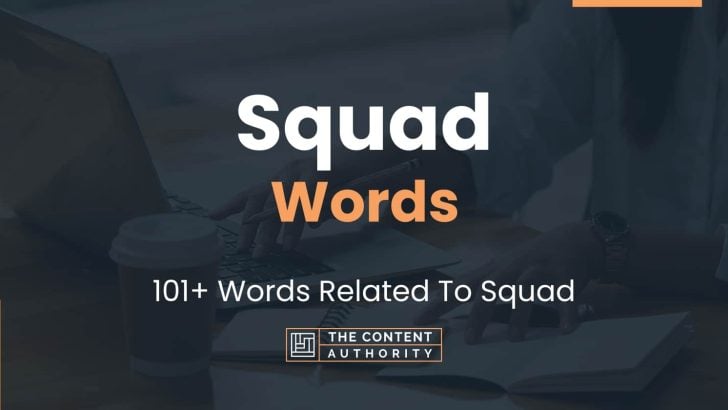 words related to squad