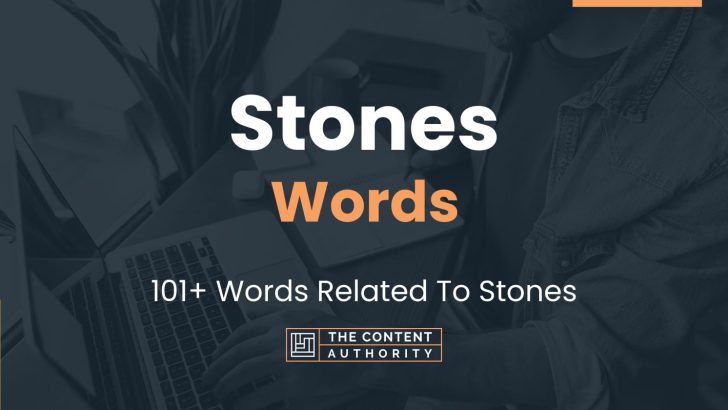 words related to stones