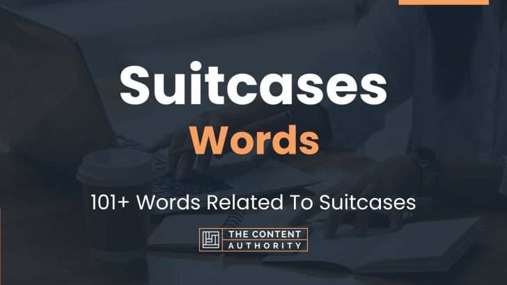 words related to suitcases