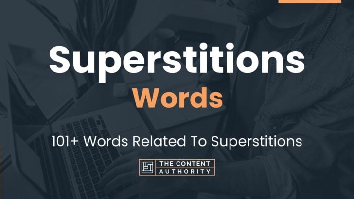 words related to superstitions