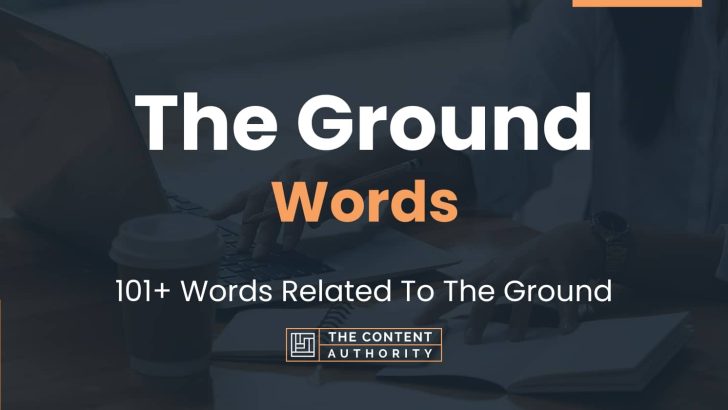 words related to the ground