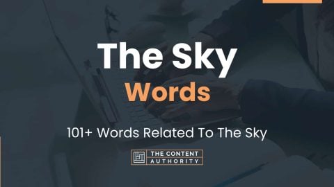 The Sky Words - 101+ Words Related To The Sky