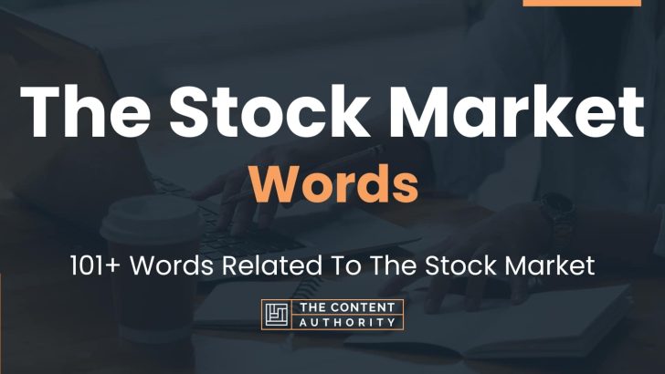 words related to the stock market