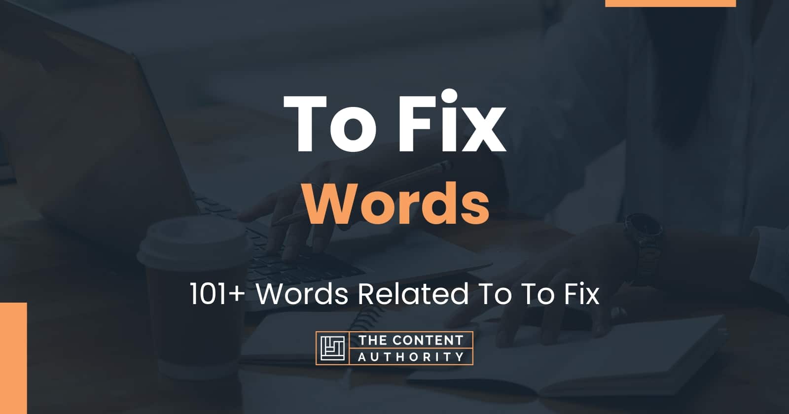 to-fix-words-101-words-related-to-to-fix