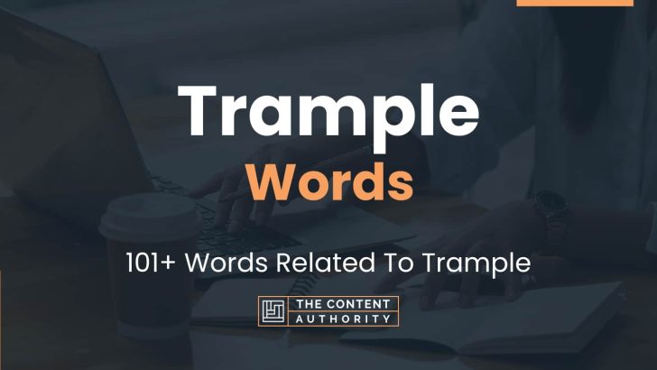words related to trample