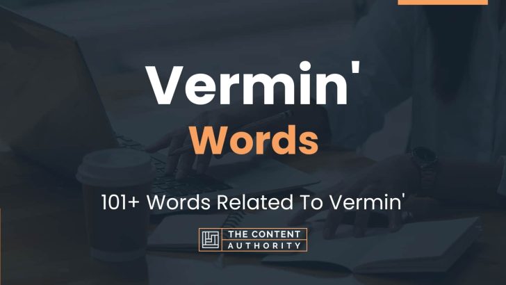 words related to vermin'