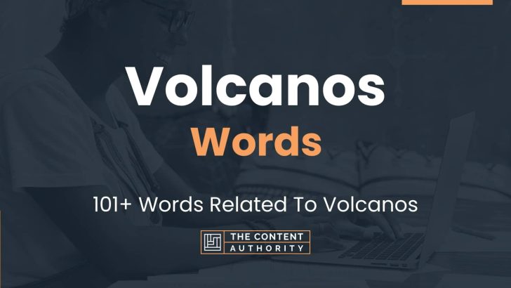 words related to volcanos