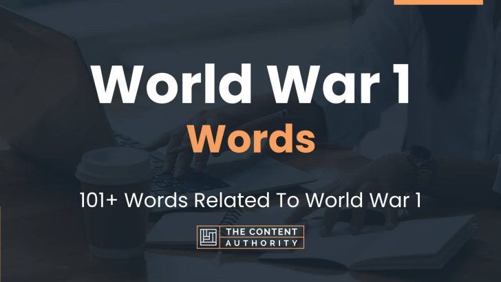 world-war-1-words-101-words-related-to-world-war-1