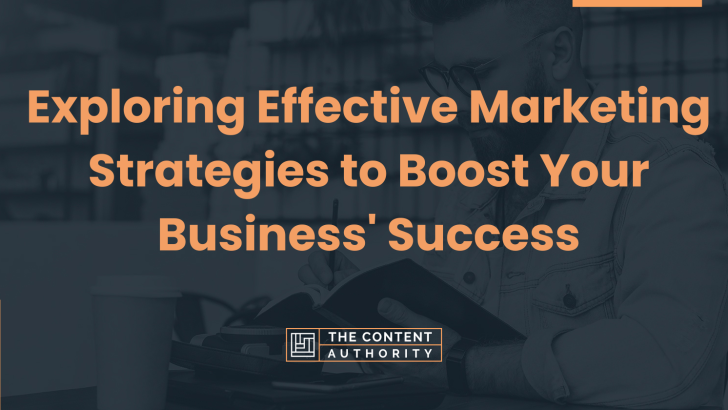 Exploring Effective Marketing Strategies to Boost Your Business’ Success